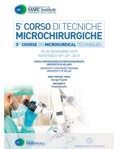 A Milano (18-20 novembre) il 5° Corso di Tecniche Microchirurgiche