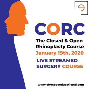 The Closed and Open Rhinoplasty Course il 19 gennaio in streaming con live surgery